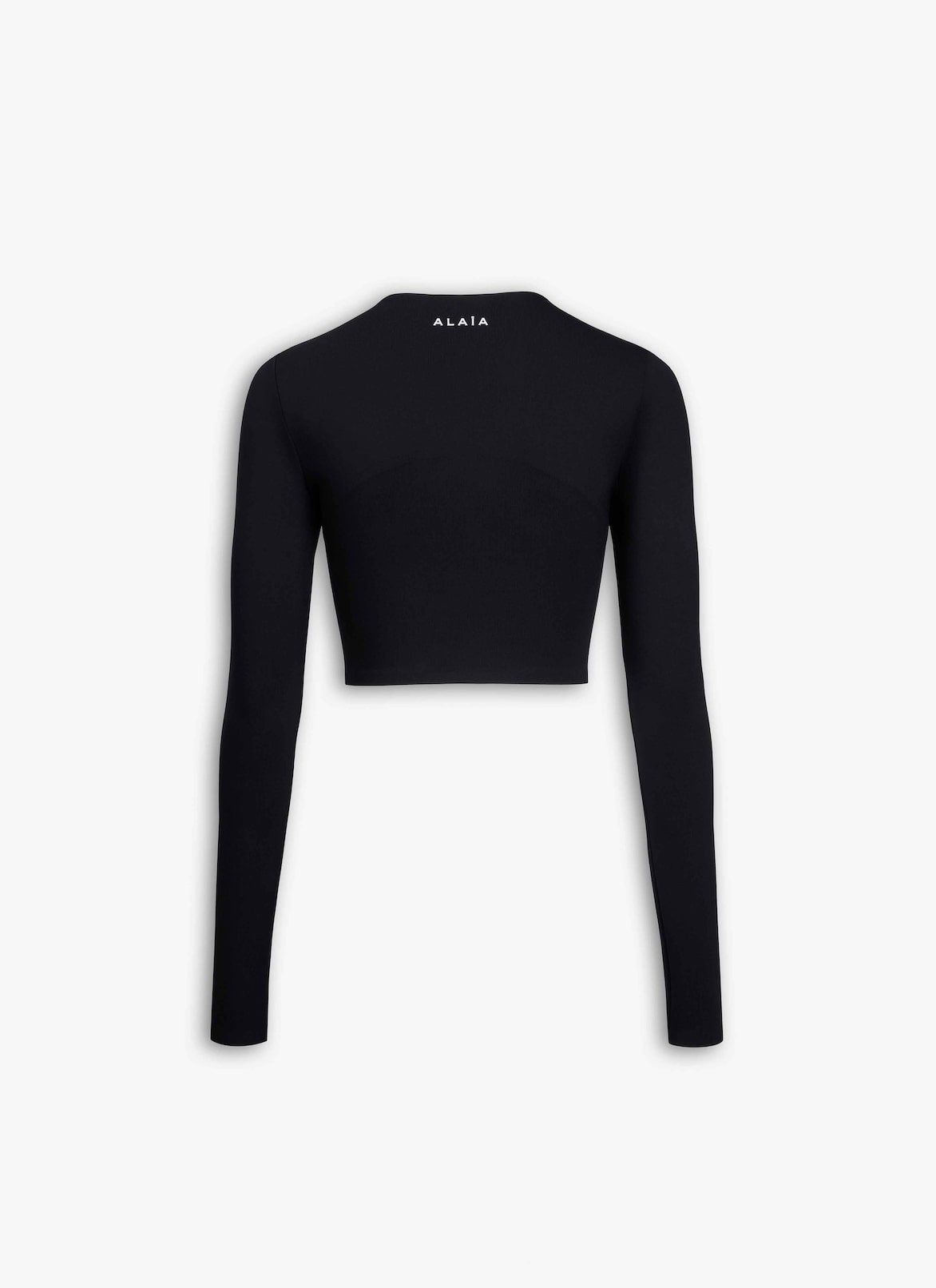 COMPACT JERSEY TECHNICAL JACKET ALAÏA BLACK COMPACT JERSEY TECHNICAL JACKET
